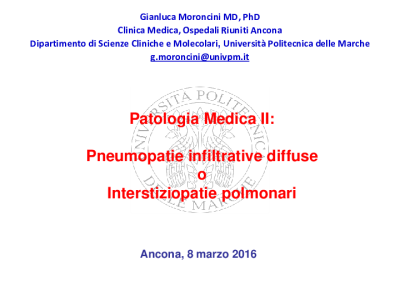 Lezione 3 - PID 2016